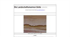 Desktop Screenshot of landschaftsmarmor.de
